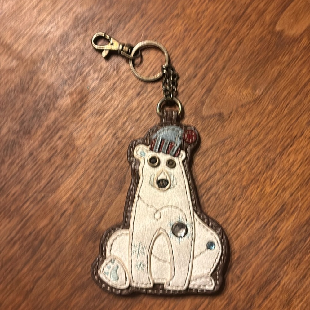 Chala Polar Bear Keychain